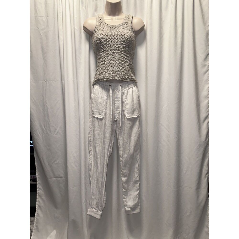 100% Linen Cargo Pants